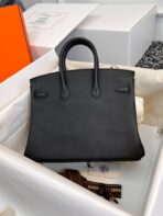 HM BIRKIN 25CM BLACK TOGO LEATHER GOLD HARDWARE - 图片 4