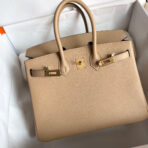 HM BIRKIN 25CM BEIGE TOGO LEATHER GOLD HARDWARE - 图片 3