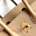 HM BIRKIN 25CM BEIGE TOGO LEATHER GOLD HARDWARE - 图片 8