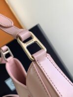 CLEO 30 PINK BRUSHED LEATHER SHOULDER BAG - 图片 6