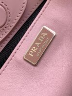 CLEO 30 PINK BRUSHED LEATHER SHOULDER BAG - 图片 9