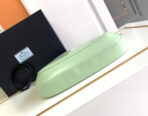 CLEO 30 LIGHT GREEN BRUSHED LEATHER SHOULDER BAG - 图片 4