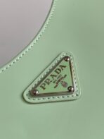 CLEO 30 LIGHT GREEN BRUSHED LEATHER SHOULDER BAG - 图片 5