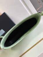 CLEO 30 LIGHT GREEN BRUSHED LEATHER SHOULDER BAG - 图片 8