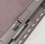 PEEKABOO ISEEU 33 IN TOBACCO BROWN GRAINED CALFSKIN SILVER HARDWARE - 图片 4