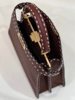 PEEKABOO ISEEU 33 IN SANGRIA RED GRAINED CALFSKIN GOLD HARDWARE - 图片 7