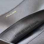 PEEKABOO ISEEU 27 IN BLACK SMOOTH CALFSKIN WITH WOVEN TRIM GOLD HARDWARE - 图片 3