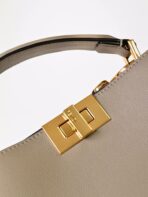 Peekaboo ISeeU Small 27cm Bag brown lambskin gold hardware - 图片 2