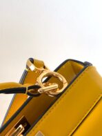 Peekaboo ISeeU Petite 20 Bag Yellow Lambskin Ghw - 图片 7