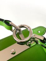 Peekaboo ISeeU Petite 20 Bag Green Lambskin Shw - 图片 5