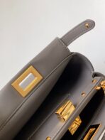 Peekaboo Mini 23cm Bag taupe lambskin gold hardware - 图片 6