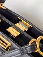 Peekaboo Mini 23cm Bag black lambskin gold hardware - 图片 4