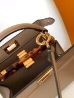 Peekaboo ISeeU Petite 20 Bag Brown Lambskin Ghw - 图片 3