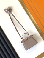 Peekaboo ISeeU Petite 20 Bag Brown Lambskin Ghw - 图片 2