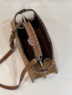 PEEKABOO ISEEU 33 IN SEPIA BROWN SUEDE SILVER HARDWARE - 图片 2
