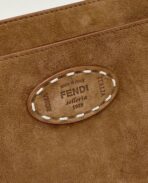 PEEKABOO ISEEU 33 IN SEPIA BROWN SUEDE SILVER HARDWARE - 图片 7