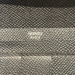 HM BEARN WALLET 17.5 BLACK EPSOM GOLD HARDWARE - 图片 3