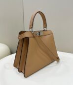 PEEKABOO ISEEU 33 IN CIDER BROWN GRAINED CALFSKIN SILVER HARDWARE - 图片 8