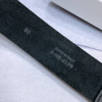 CL LARGE 35 MM BELT IN BLACK CALFSKIN LIGHT GOLD HARDWARE - 图片 5