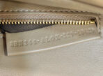 PEEKABOO 24 IN WHITE MIX BROWN INTERLACED CALFSKIN GOLD HARDWARE - 图片 4