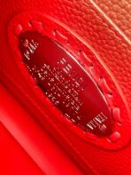 Peekaboo ISeeU Petite 20 Bag Red Leather Shw - 图片 7