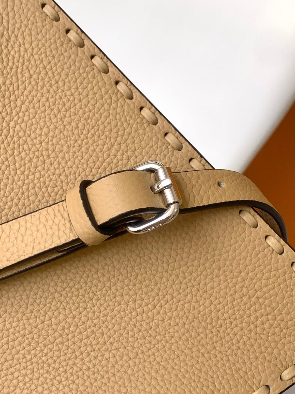 Peekaboo ISeeU Petite 20 Bag Light Brown Leather Shw - 图片 7