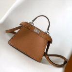 Peekaboo ISeeU Petite 20 Bag Tan Leather Shw - 图片 3