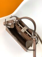 Peekaboo ISeeU Petite 20 Bag Chocolate Leather Shw - 图片 6