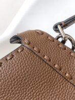 Peekaboo ISeeU Petite 20 Bag Chocolate Leather Shw - 图片 7