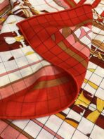 COACHING DEJA-VU SHAWL 135 CM IN COLORFUL CASHMERE AND SILK 379747 - 图片 8