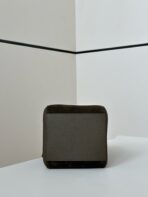 ORIGAMI MINI 19 IN ARMY GREEN LAMBSKIN AND SUEDE - 图片 4
