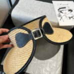 WIDE BRIM HALF HEAD HAT MODEL 650340 IN NATURAL RAFFIA STRAW - 图片 6