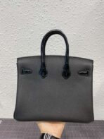 HM BIRKIN 25CM BLACK CROCODILE AND TOGO LEATHER GOLD HARDWARE - 图片 2