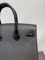 HM BIRKIN 25CM BLACK CROCODILE AND TOGO LEATHER GOLD HARDWARE - 图片 3