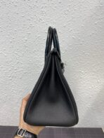 HM BIRKIN 25CM BLACK CROCODILE AND TOGO LEATHER GOLD HARDWARE - 图片 4