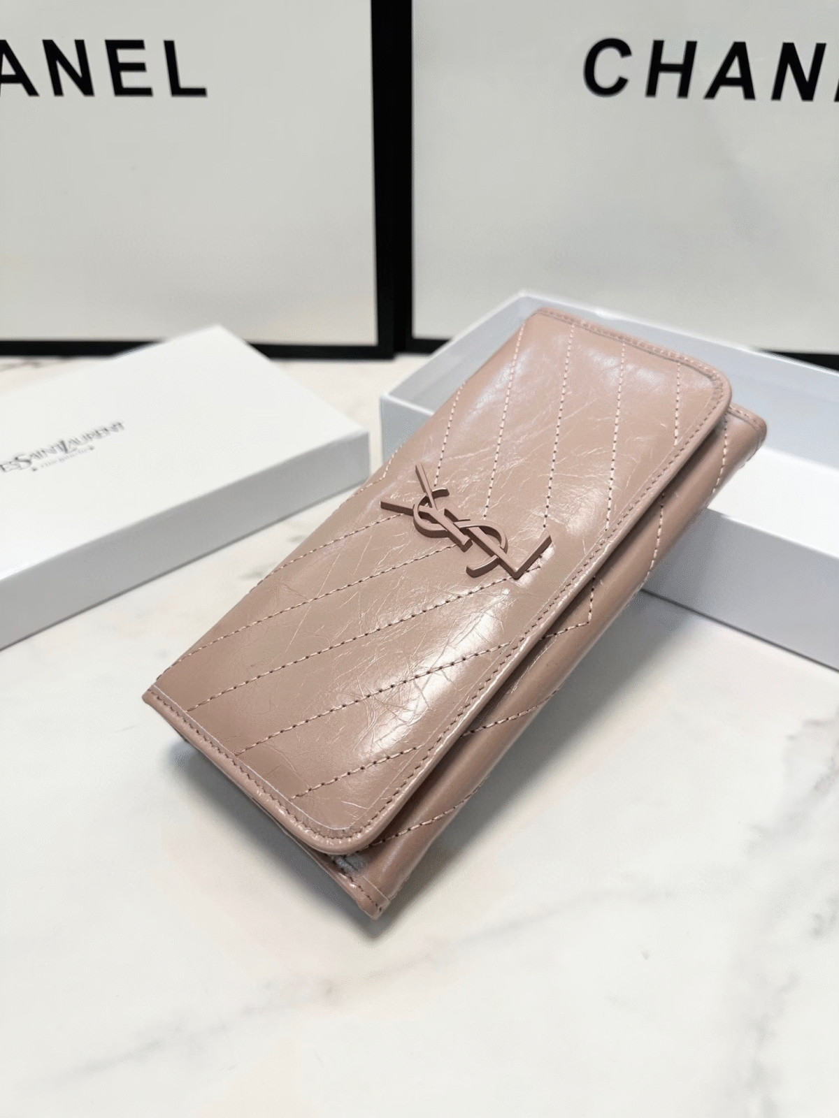 Y new arrival women wallet pink size: 19*10 cm - 图片 1
