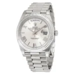 Rolex Day-Date II 218239 Grey Roman Dial Replica - 图片 2