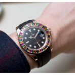 Rolex Perpetual Yacht-Master Gem-Set Bezel 116695 SATS Replica - 图片 4
