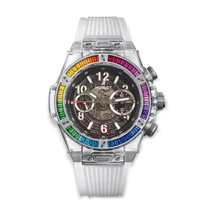 hublot-big-bang-unico-sapphire-rainbow-45mm-watch-411-jx-4803-rt-4099-1.jpg Hublot Rainbow Black Replica - 图片 1