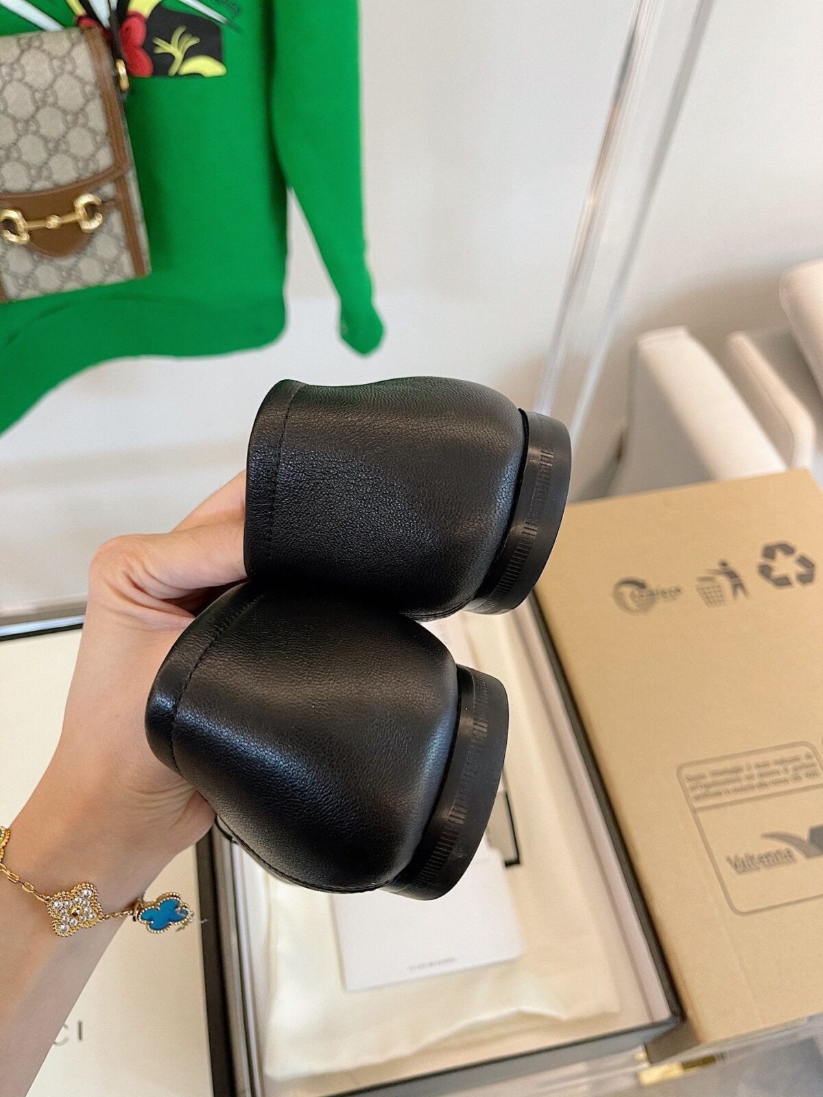 GG LOAFERS MULES BLACK - 图片 6