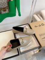 GG LOAFERS MULES BEIGE - 图片 5