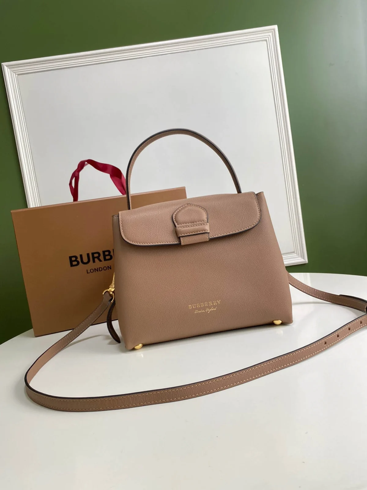 Calfskin bag Size:W25.5*H29*D10cm Code:400123 - 图片 1