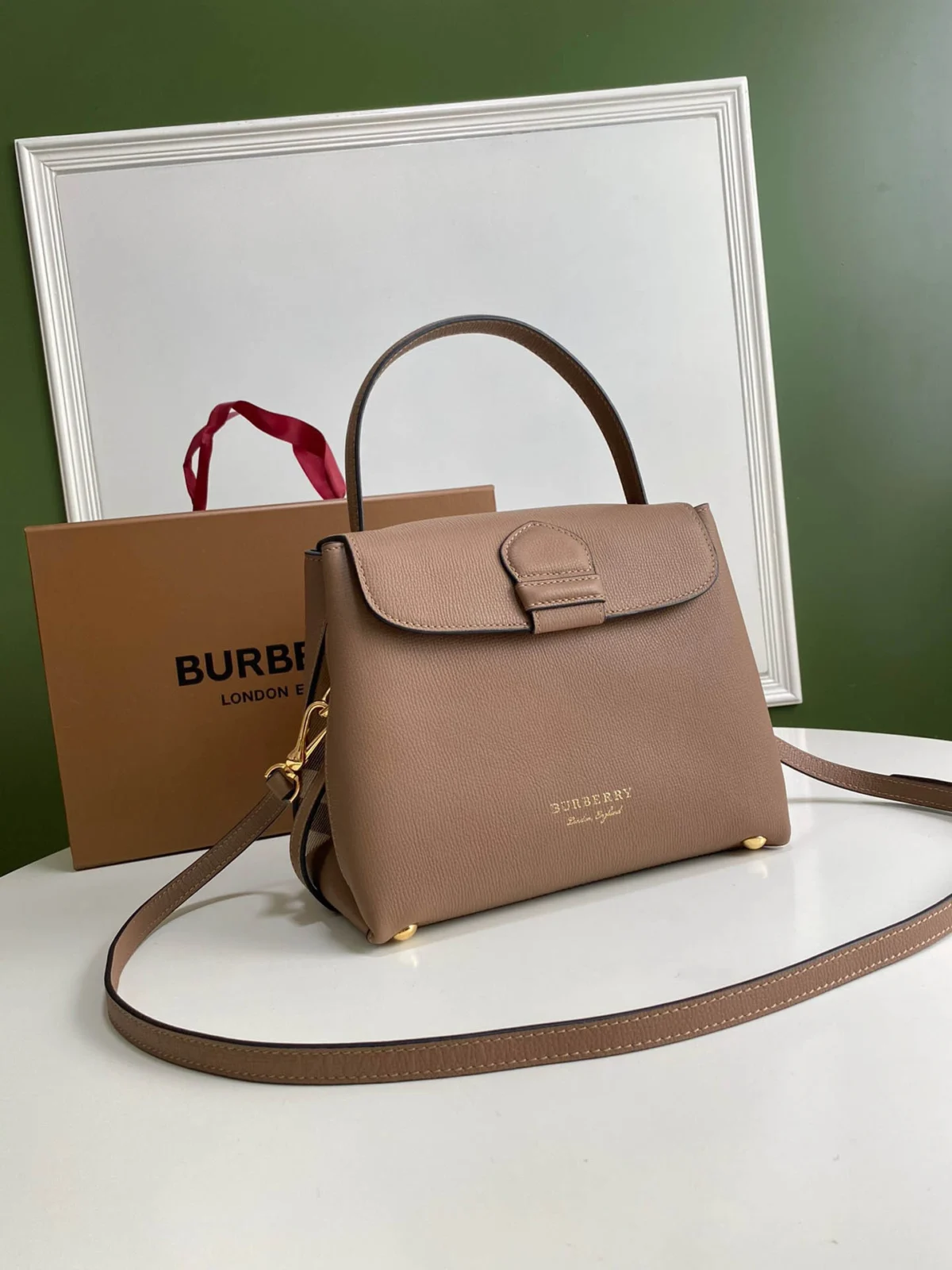 Calfskin bag Size:W25.5*H29*D10cm Code:400123 - 图片 7