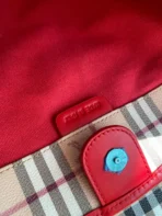 Checkered Tootsie Bag Size:W25.5*H29*D10cm Code:400123 - 图片 3