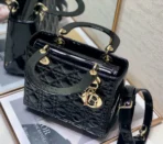 Black lacquer, classic 5 compartments 24cm - 图片 3