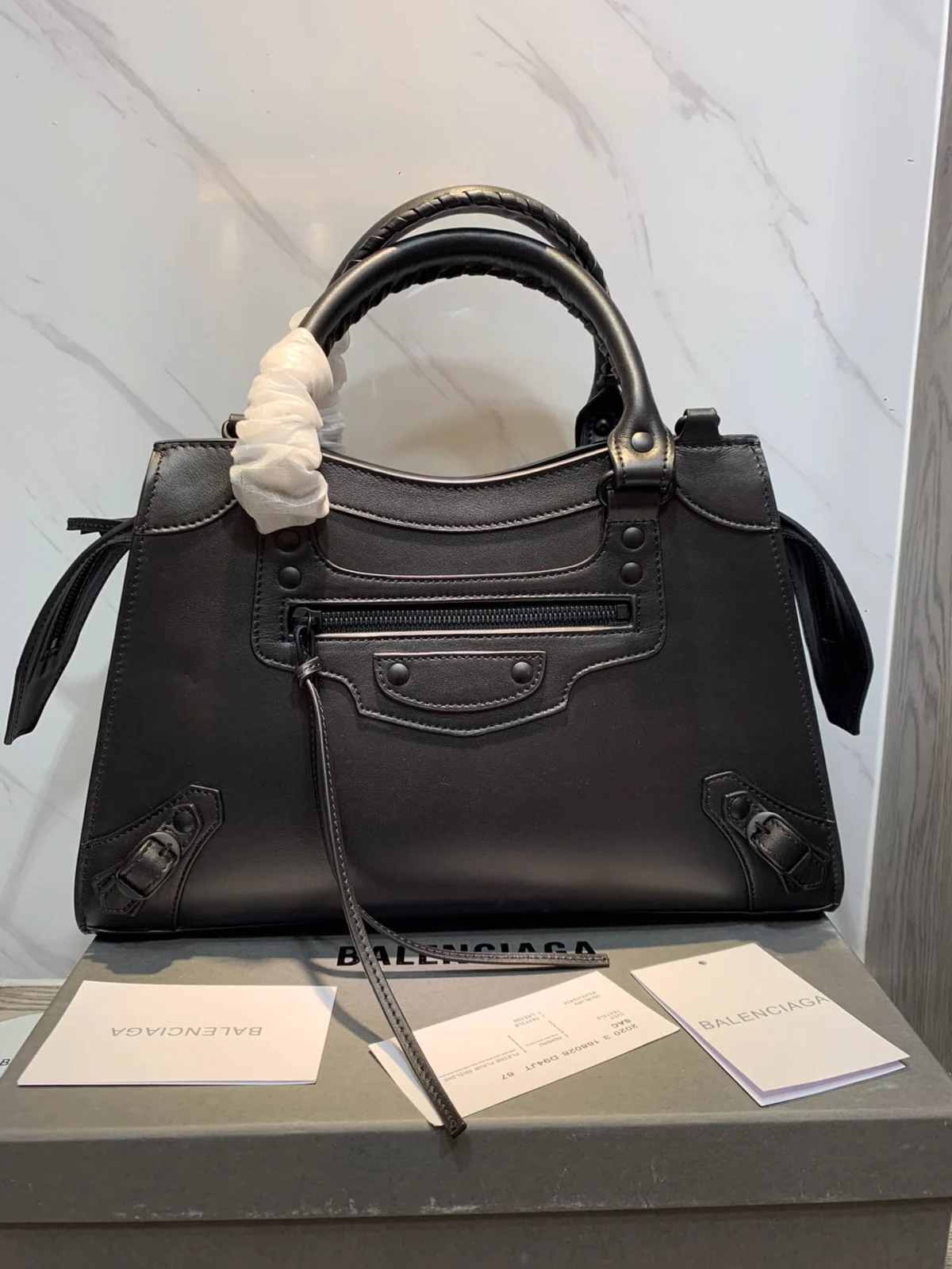Biker bag Black Size: 33cm - 图片 1