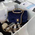 AS3450 Handbag with Diamond Chain Size: 20cm