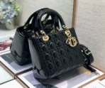 Black lacquer, classic 5 compartments 24cm - 图片 9