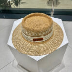 WIDE BRIM HAT MODEL 652047 IN WOVEN STRAW - 图片 2