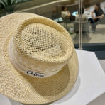 WIDE BRIM HAT MODEL 652049 IN NATURAL WOVEN STRAW - 图片 6
